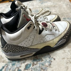 Air Jordan Son of Mars Low White Cement sz 9.5-men